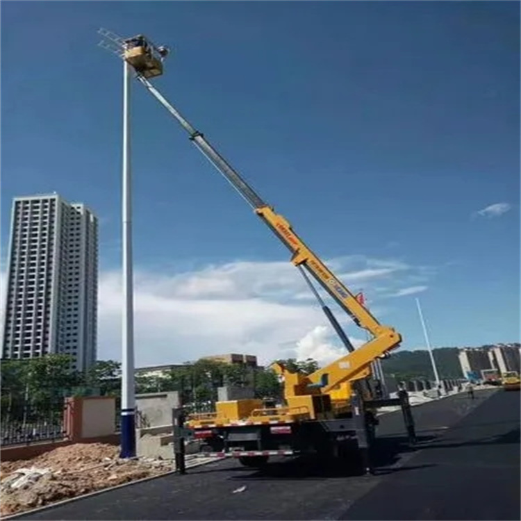 廊坊安次维修路灯的曲臂升降车出租