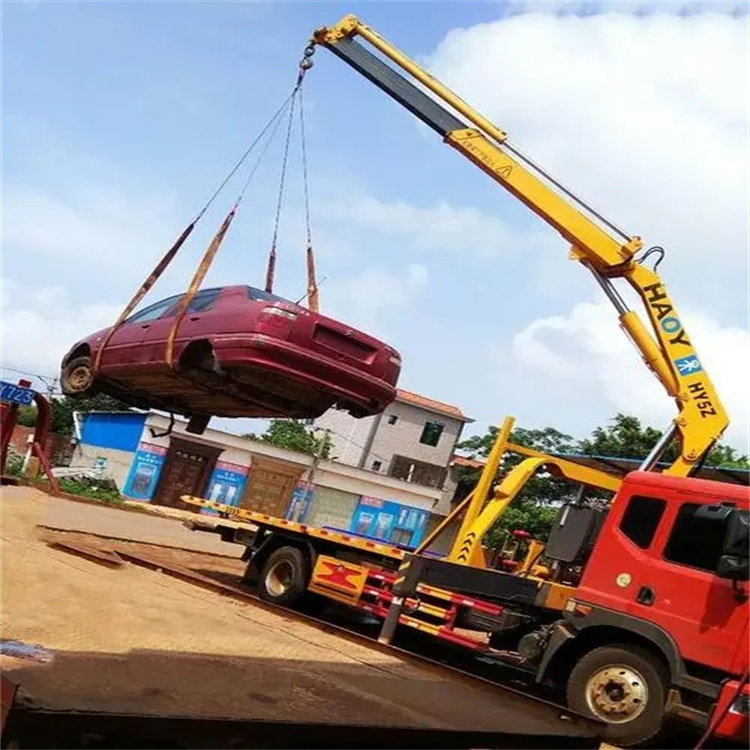 廊坊安次吊车吊汽车的正确方法